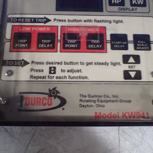 Durco Pump Power Monitor