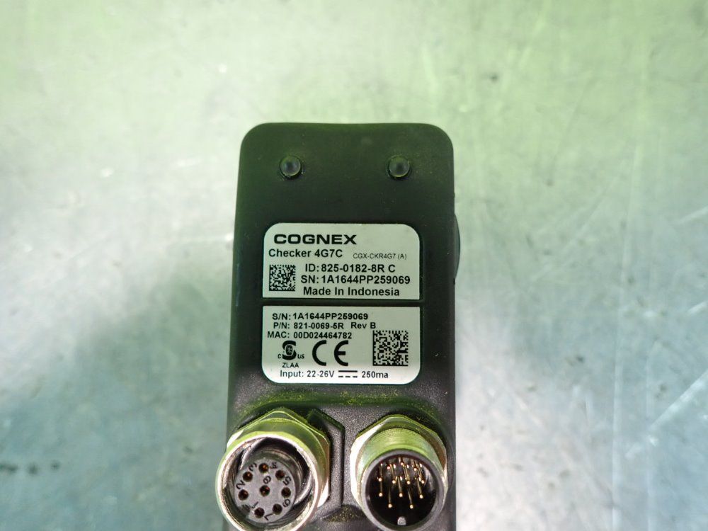 Cognex , 825-0182-8r Camera Checker 4g7c - 825-0182-8r