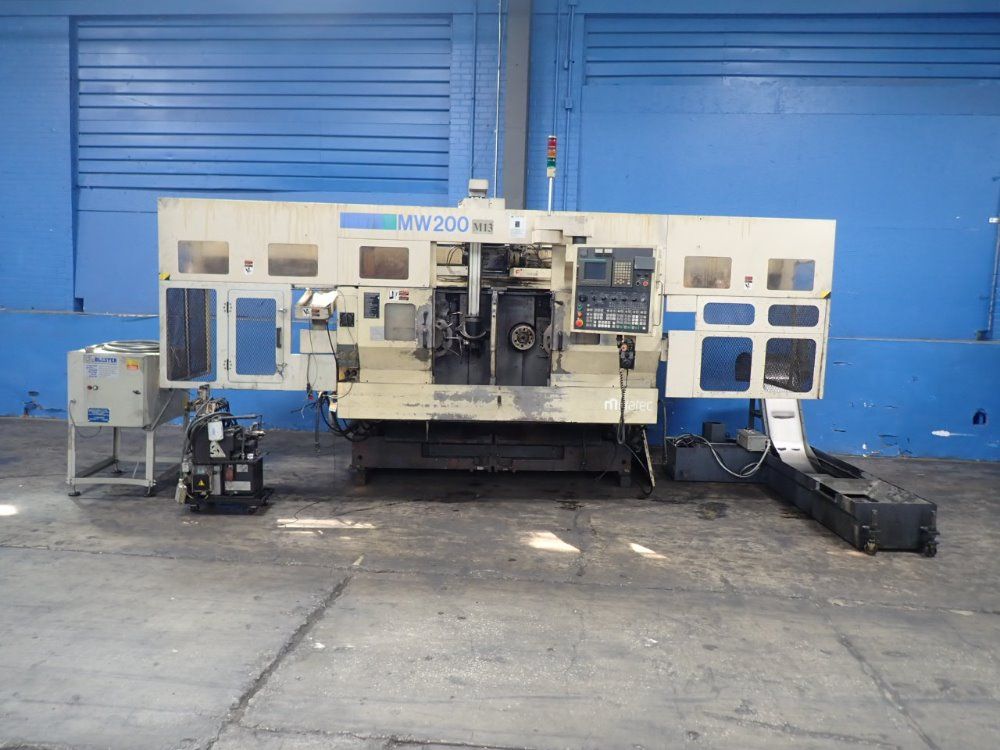 Muratec Mw200g Dual-spindle Cnc Lathe - Mw200g