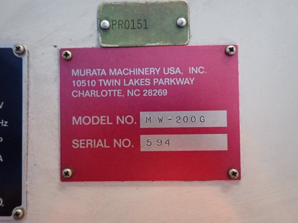 Muratec Mw200g Dual-spindle Cnc Lathe - Mw200g