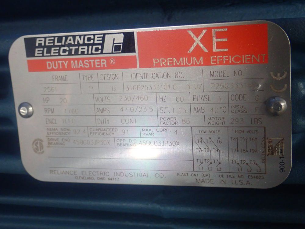 Nord/reliance Gear Drive