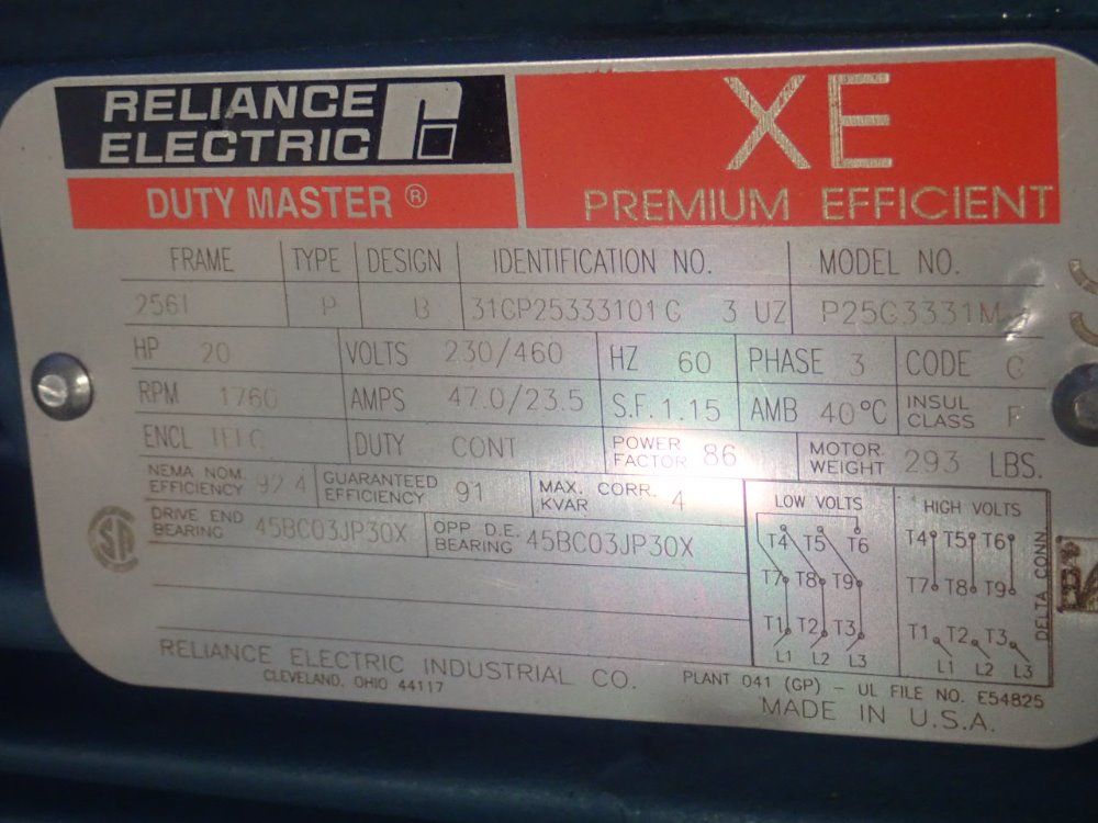 Nord/reliance Gear Drive