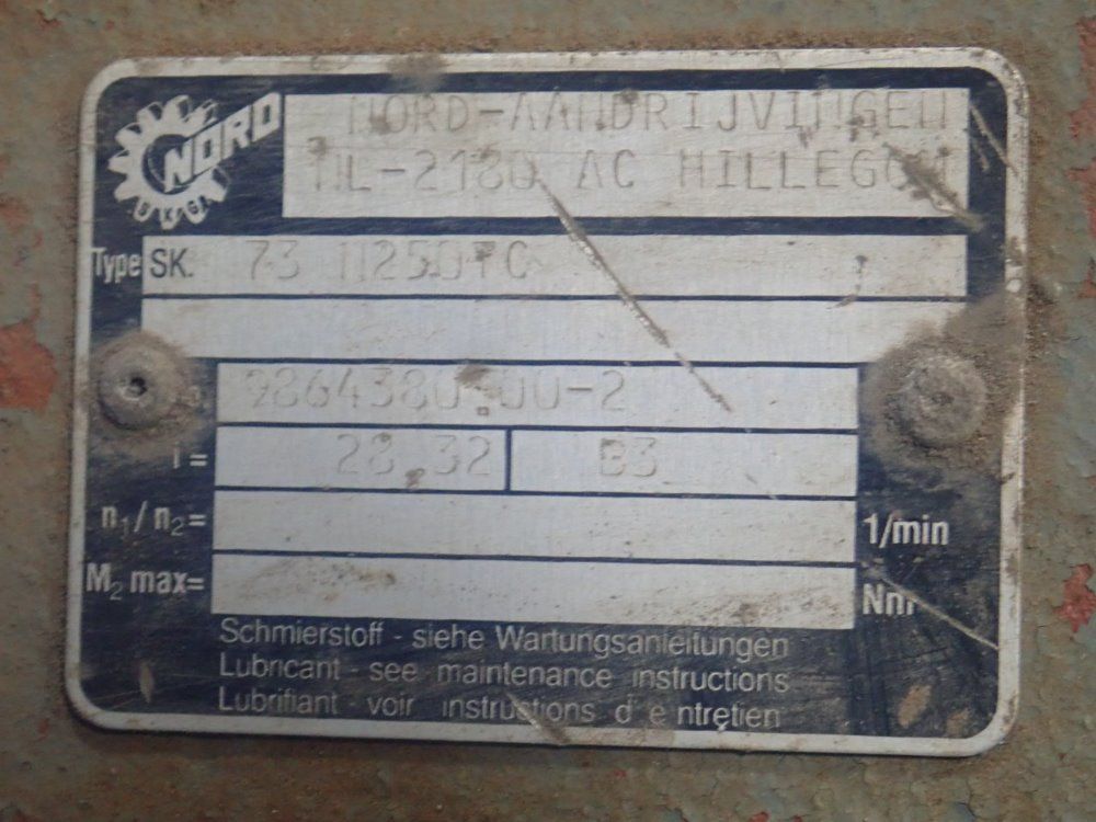 Nord/reliance Gear Drive