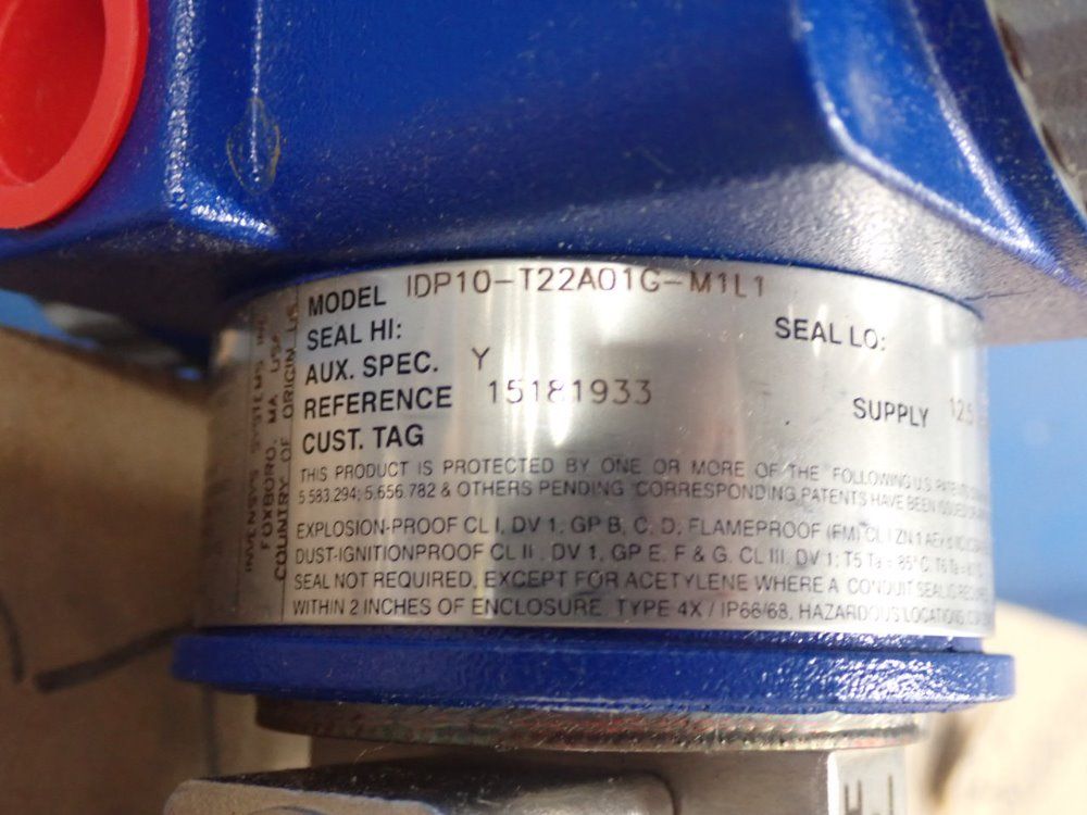 Invensys Foxboro Flow Meter