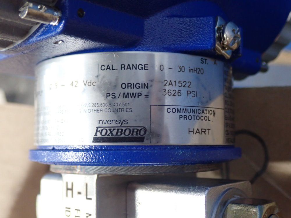 Invensys Foxboro Flow Meter