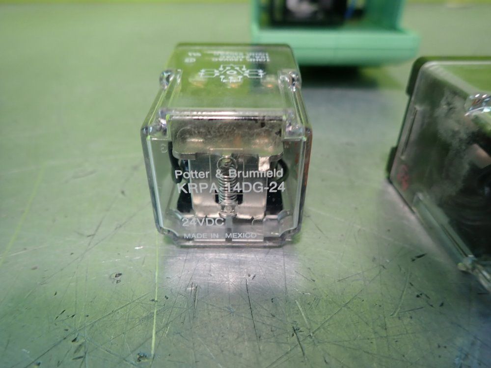 Potter & Brumfield Krpa-14dg-24 Relay Mixed Lot 502-03730-00 Brake Monitor - Krpa-14dg-24