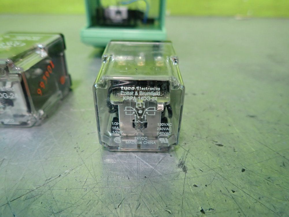 Potter & Brumfield Krpa-14dg-24 Relay Mixed Lot 502-03730-00 Brake Monitor - Krpa-14dg-24