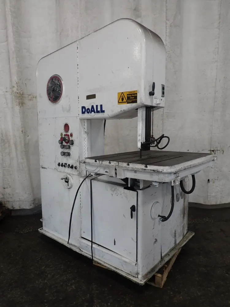 Doall 26" X 13" 41" X 32" Table 2613-3 Vertical Band Saw - 2613-3