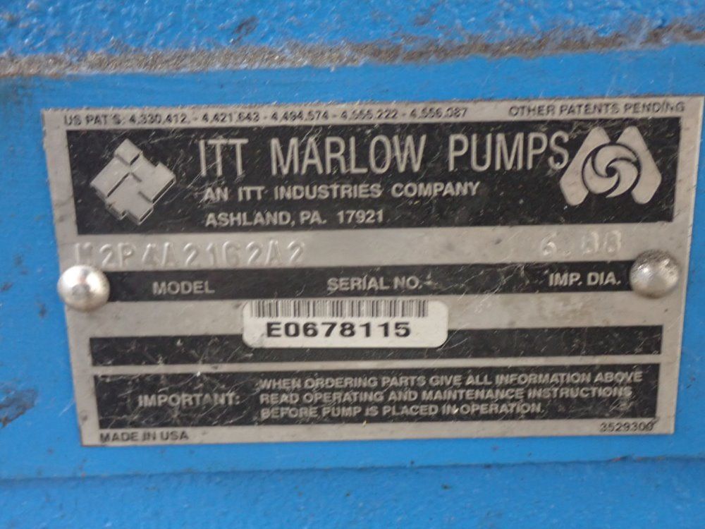 Itt Marlow Pumps Pump