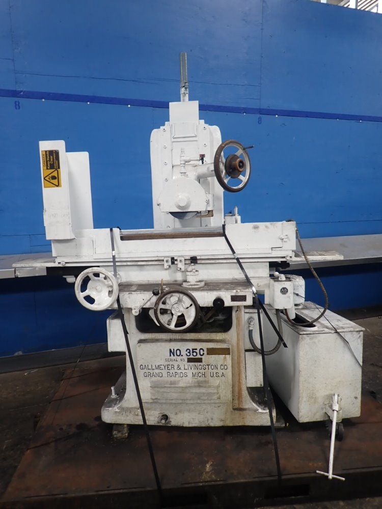 Gallmeyer & Livingston 8" X 24" 35c Surface Grinder - 35c