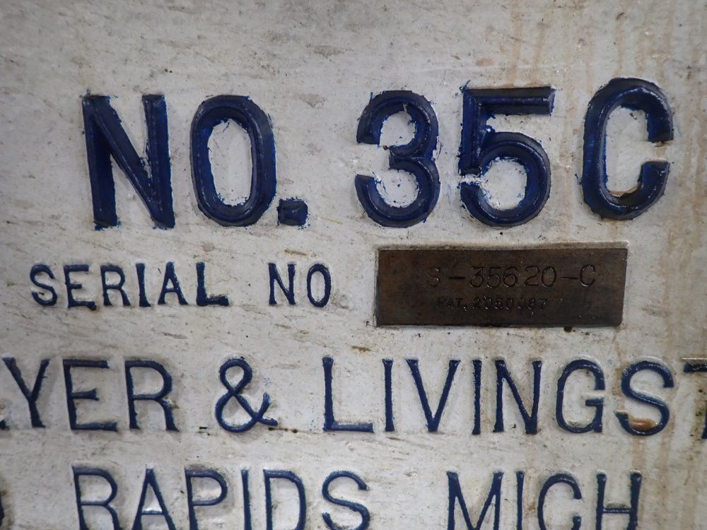 Gallmeyer & Livingston 8" X 24" 35c Surface Grinder - 35c