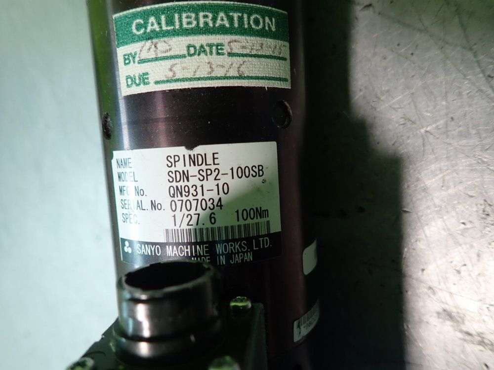 Sanyo , Sdn-sp2-100sb Nutrunner - Sdn-sp2-100sb