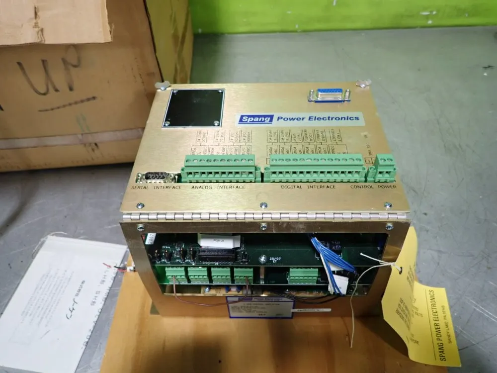 Spang 853-a-02-00 Control Amplifier - 853-a-02-00