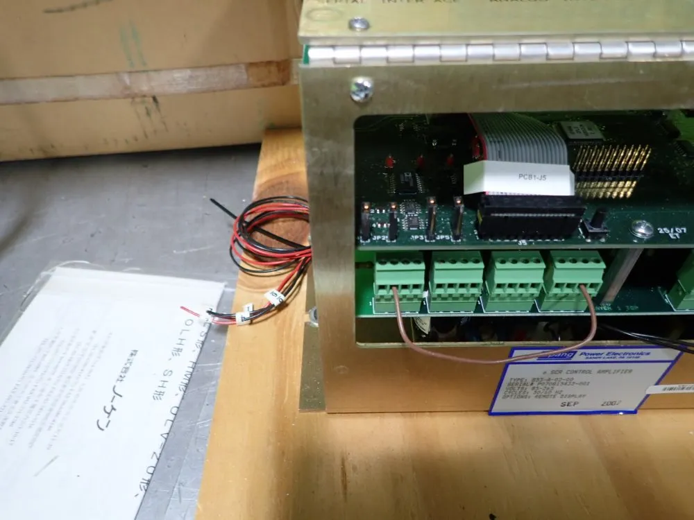 Spang 853-a-02-00 Control Amplifier - 853-a-02-00