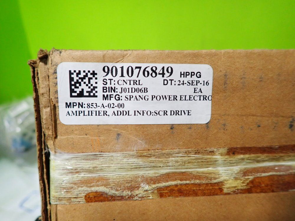 Spang 853-a-02-00 Control Amplifier - 853-a-02-00