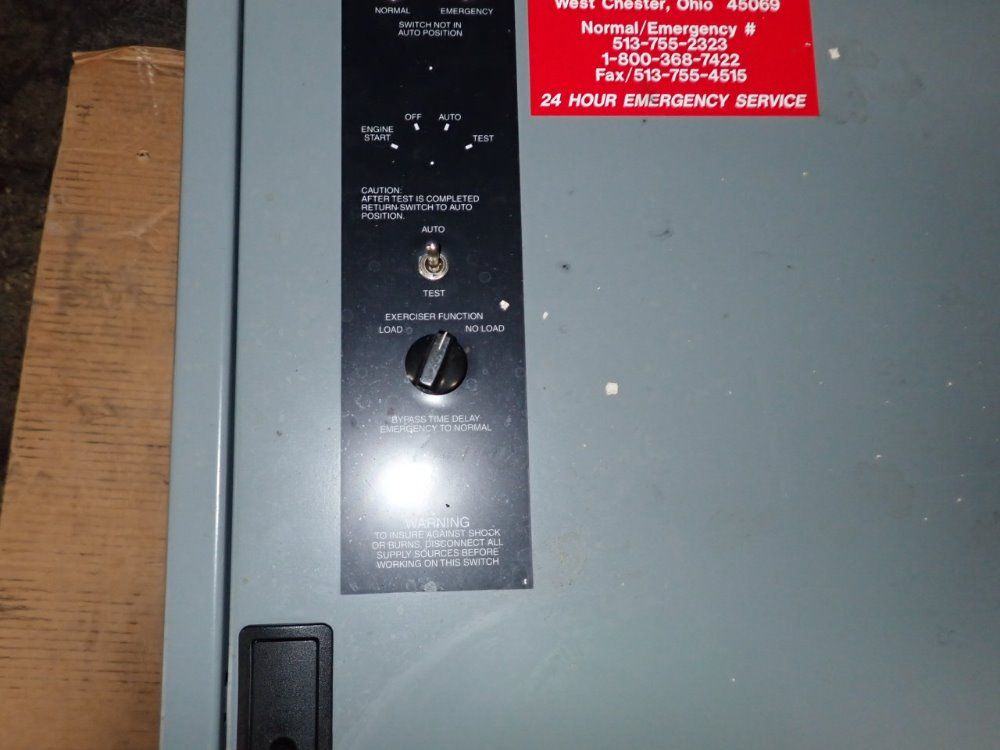 Kohler 400 Amp K-168341-0400 Transfer Switch - K-168341-0400