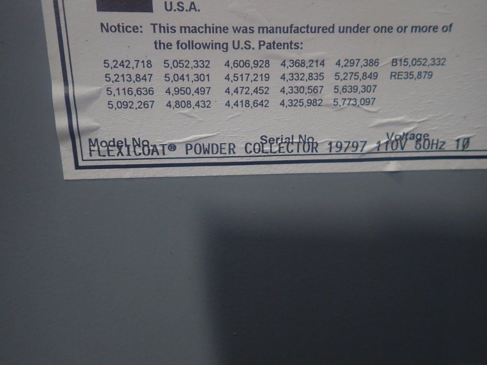 Electrostatic Technologies Dust Collector