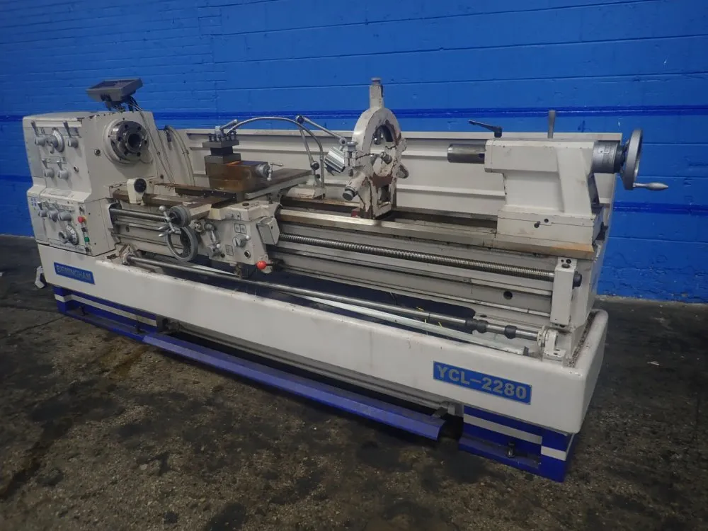 C.p. Tools/birmingham 24" X 77" Ycl-2280 Gap Bed Lathe - Ycl-2280