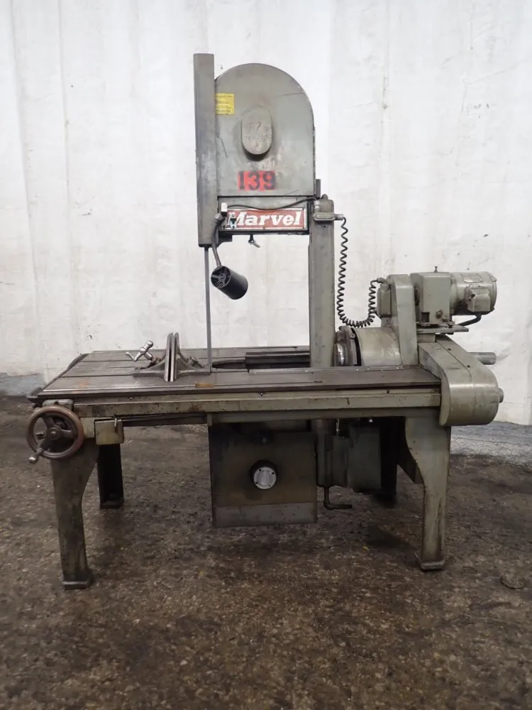 Marvel 18" X 20" 33" X 31" Table 8/m8/m9 Vertical Band Saw - 8/m8/m9