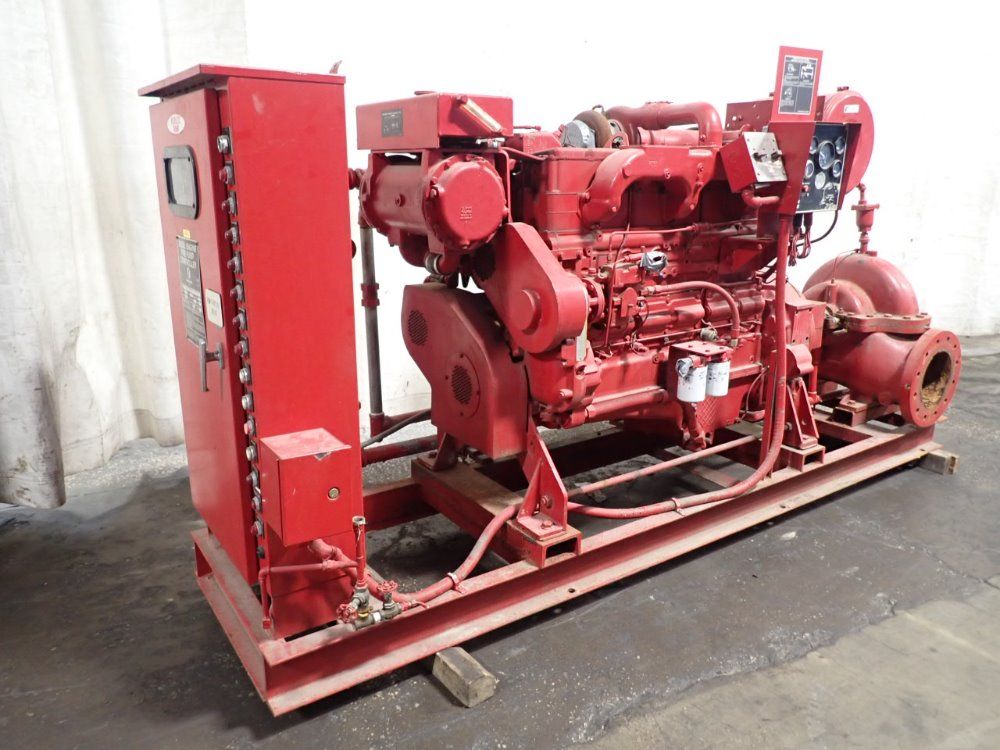 Peerless Pump 340 Hp Nt855f4 Diesel Fire Pump - Nt855f4