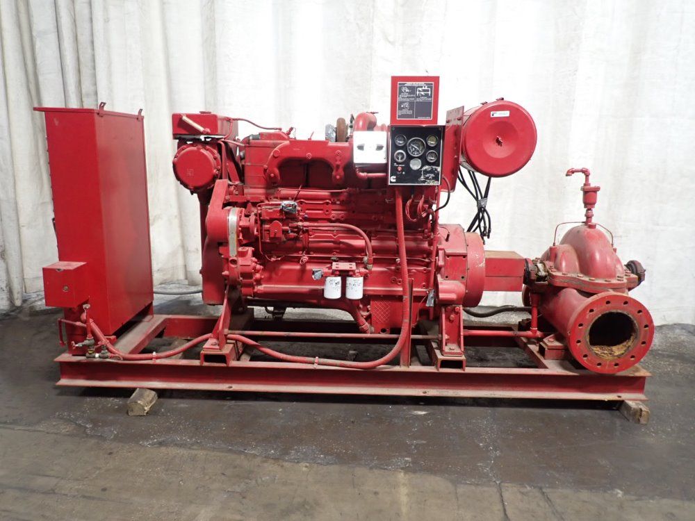 Peerless Pump 340 Hp Nt855f4 Diesel Fire Pump - Nt855f4