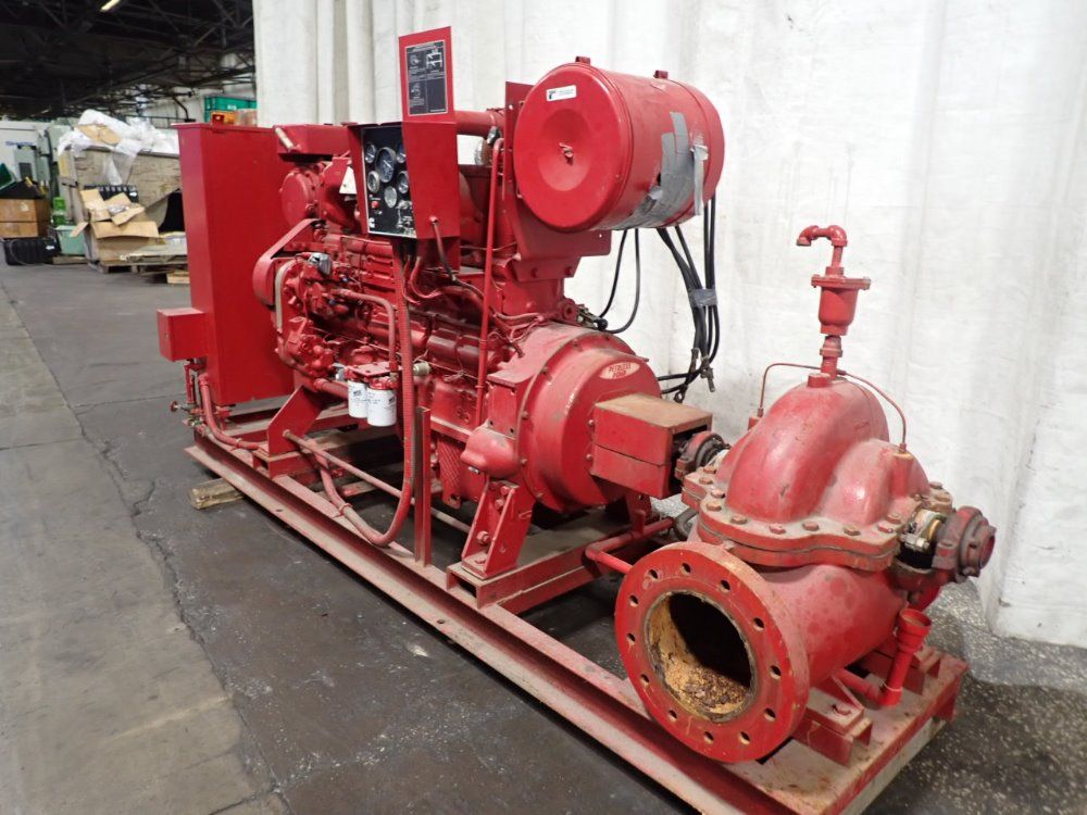 Peerless Pump 340 Hp Nt855f4 Diesel Fire Pump - Nt855f4