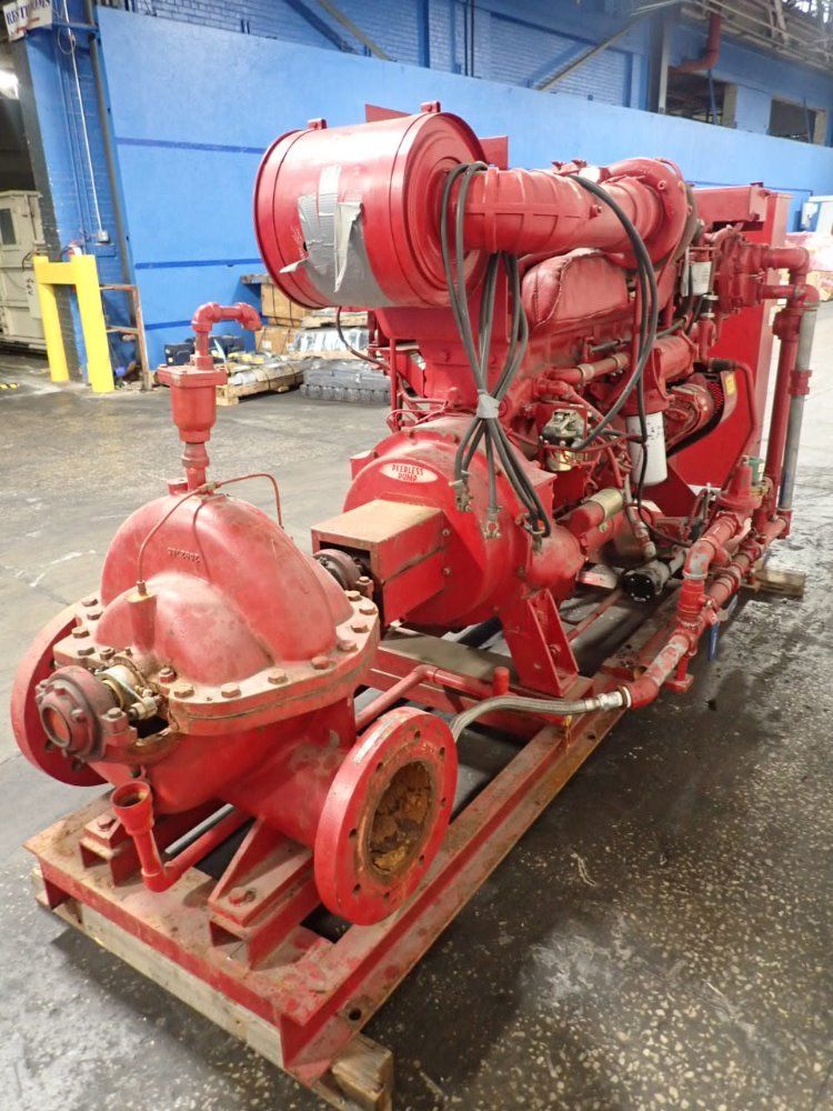 Peerless Pump 340 Hp Nt855f4 Diesel Fire Pump - Nt855f4