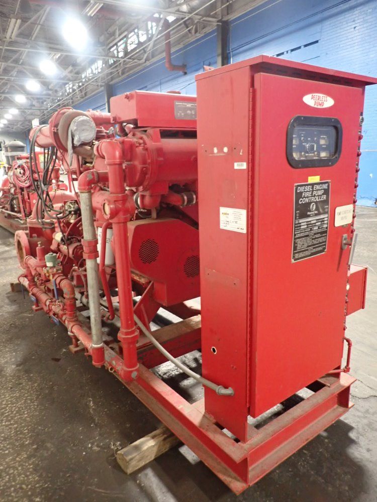 Peerless Pump 340 Hp Nt855f4 Diesel Fire Pump - Nt855f4