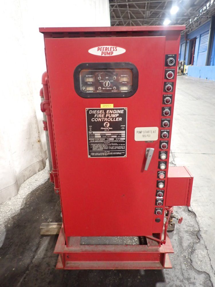 Peerless Pump 340 Hp Nt855f4 Diesel Fire Pump - Nt855f4