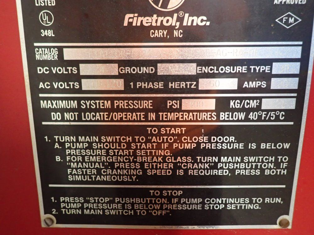 Peerless Pump 340 Hp Nt855f4 Diesel Fire Pump - Nt855f4
