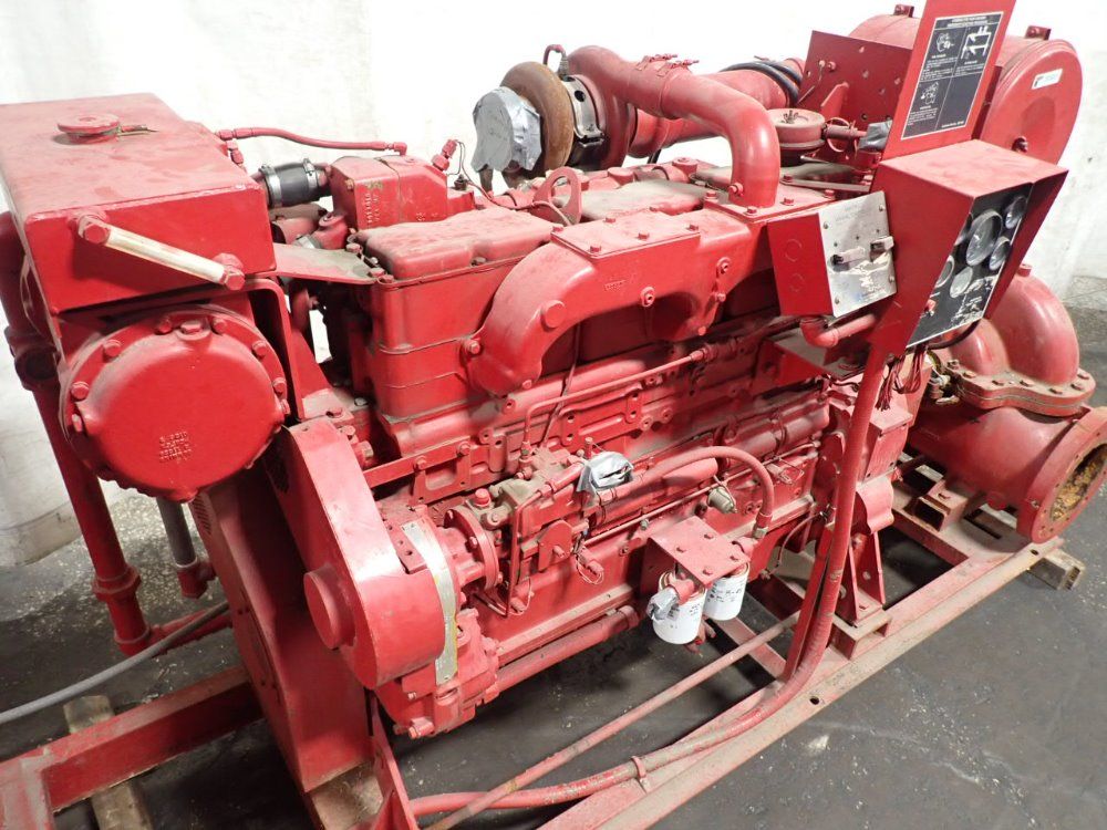 Peerless Pump 340 Hp Nt855f4 Diesel Fire Pump - Nt855f4