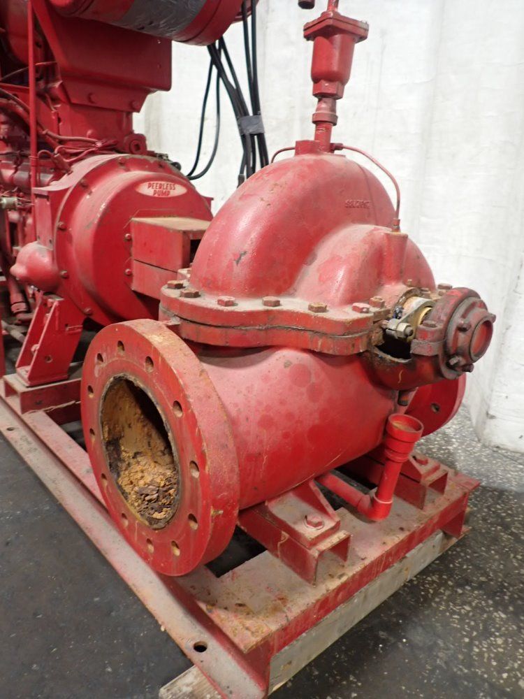Peerless Pump 340 Hp Nt855f4 Diesel Fire Pump - Nt855f4