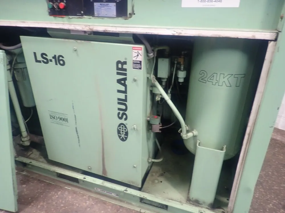 Sullair 60 Hp Ls-16-60 Air Compressor - Ls-16-60