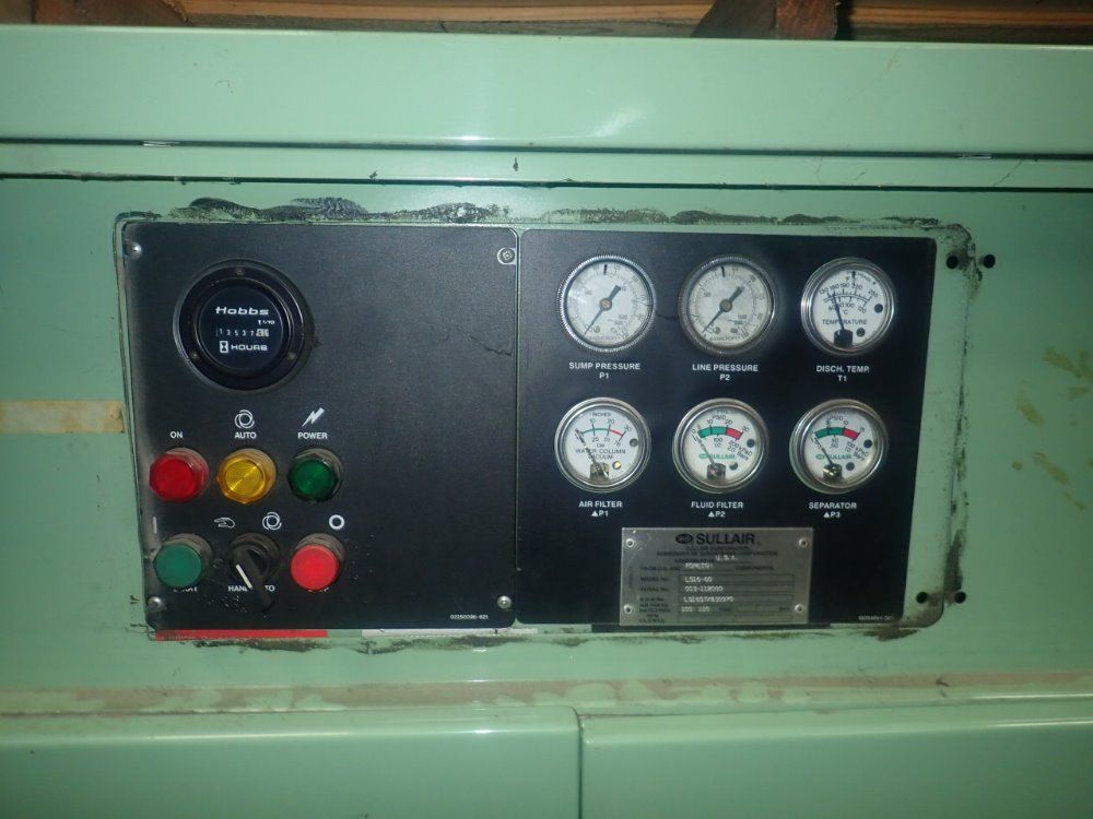 Sullair 60 Hp Ls-16-60 Air Compressor - Ls-16-60