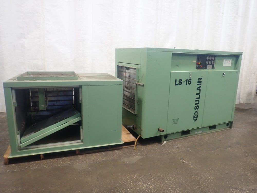 Sullair 60 Hp Ls-16-60 Air Compressor - Ls-16-60