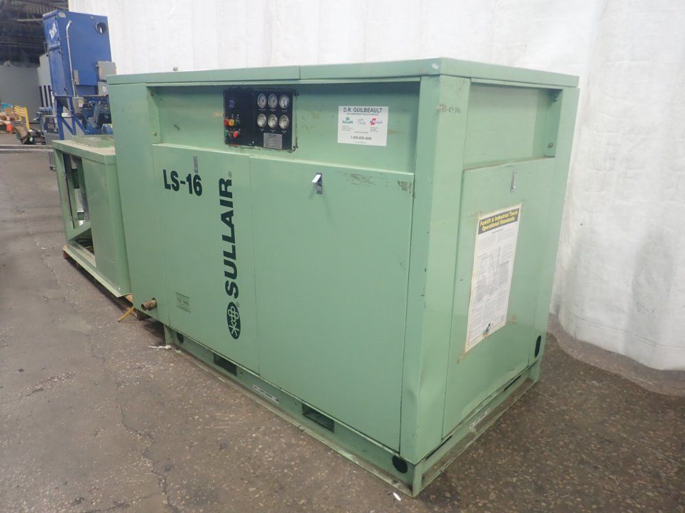 Sullair 60 Hp Ls-16-60 Air Compressor - Ls-16-60