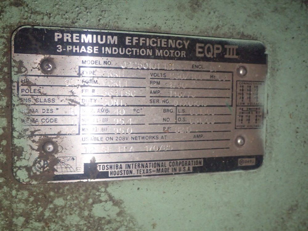 Sullair 60 Hp Ls-16-60 Air Compressor - Ls-16-60