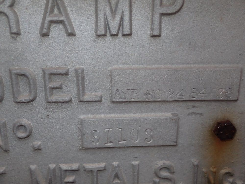 Modern Light Metals 24000# Ayrsg248436 Ramp - Ayrsg248436