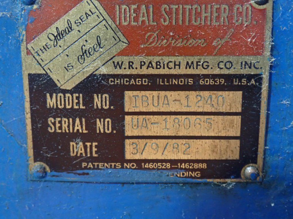 Ideal Stitcher Co. Wire Stitcher