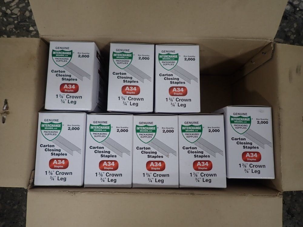 Interchange Brands Carton Closing Staples