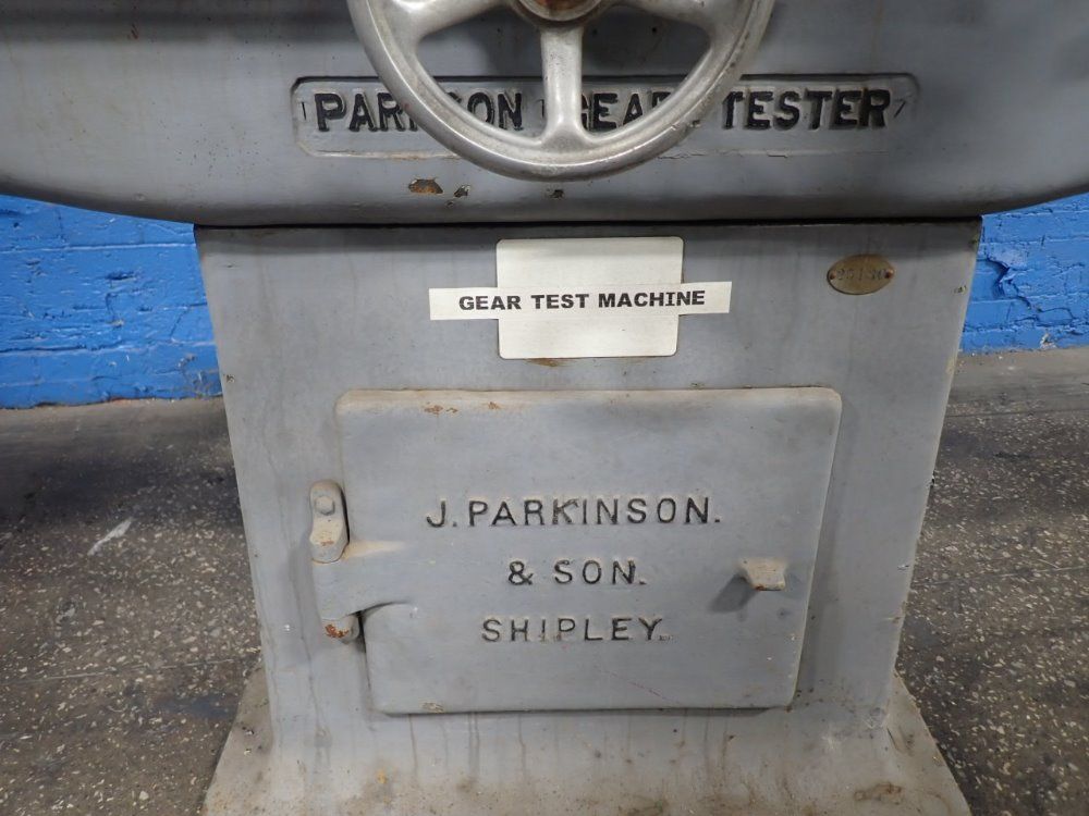 J. Parkinson & Son Shipley Gear Tester
