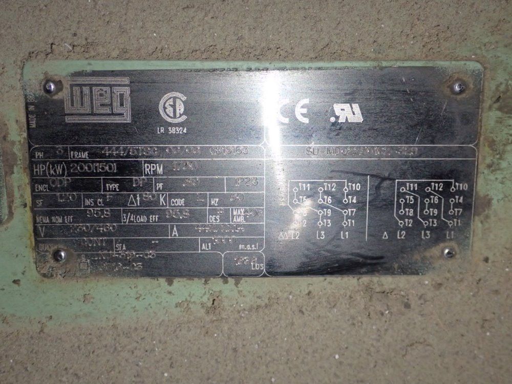 Sullair 200 Hp Ls-25-200l/a Air Compressor - Ls-25-200l/a