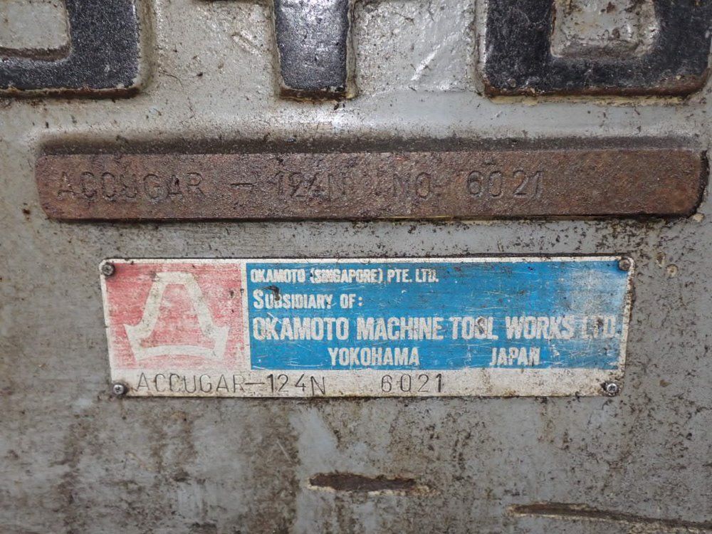 Okamoto 12" X 24" Accugar-124n Surface Grinder - Accugar-124n
