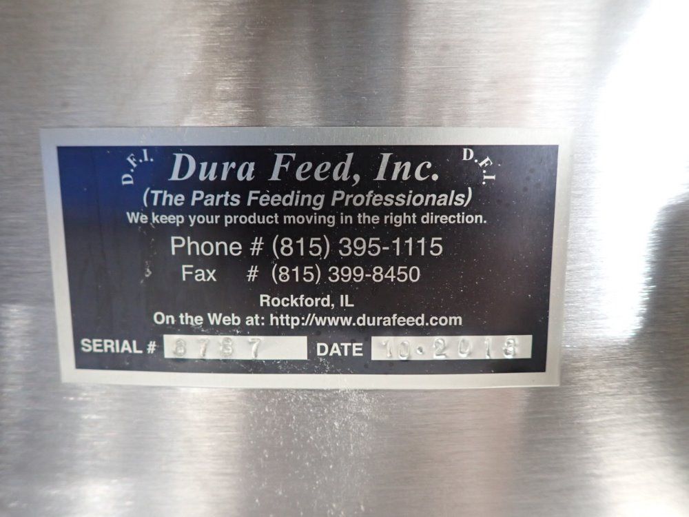 Dura Feed S/s Vibratory Bowl