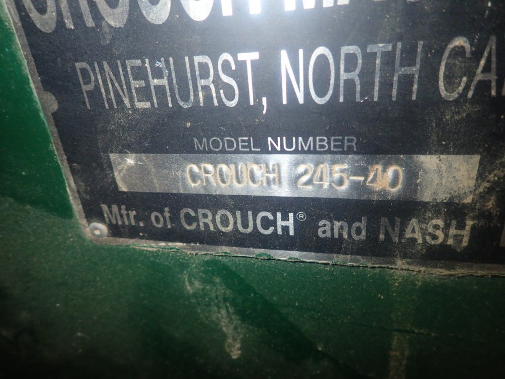 Crouch Belt Sander