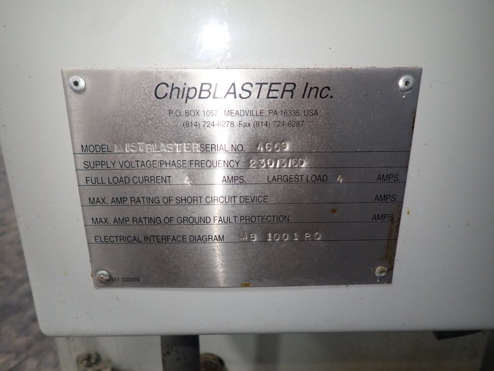 Chipblaster Mist Collector