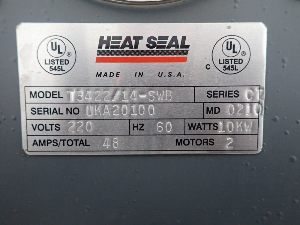 Heat Seal Shrink Tunnel