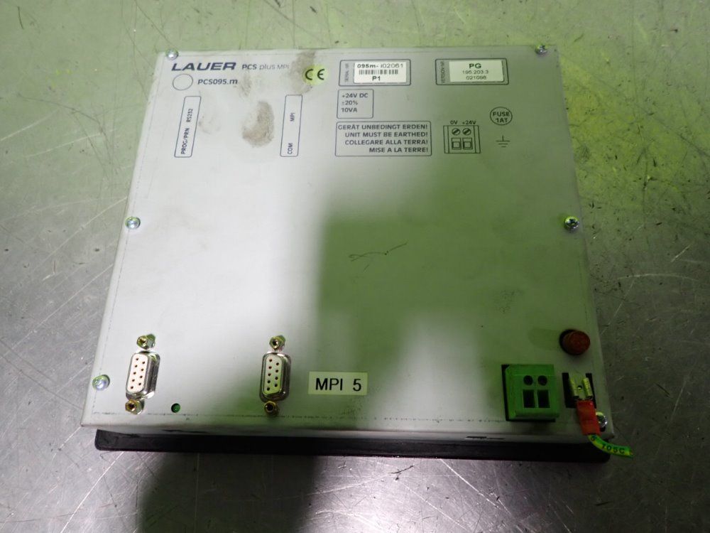 Lauer Pcs095.m Operator Panel Pcs 095 - Pcs095.m