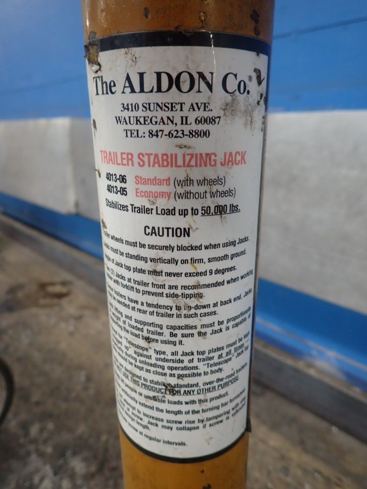 The Aldon Co. Trailer Stabilizing Jack