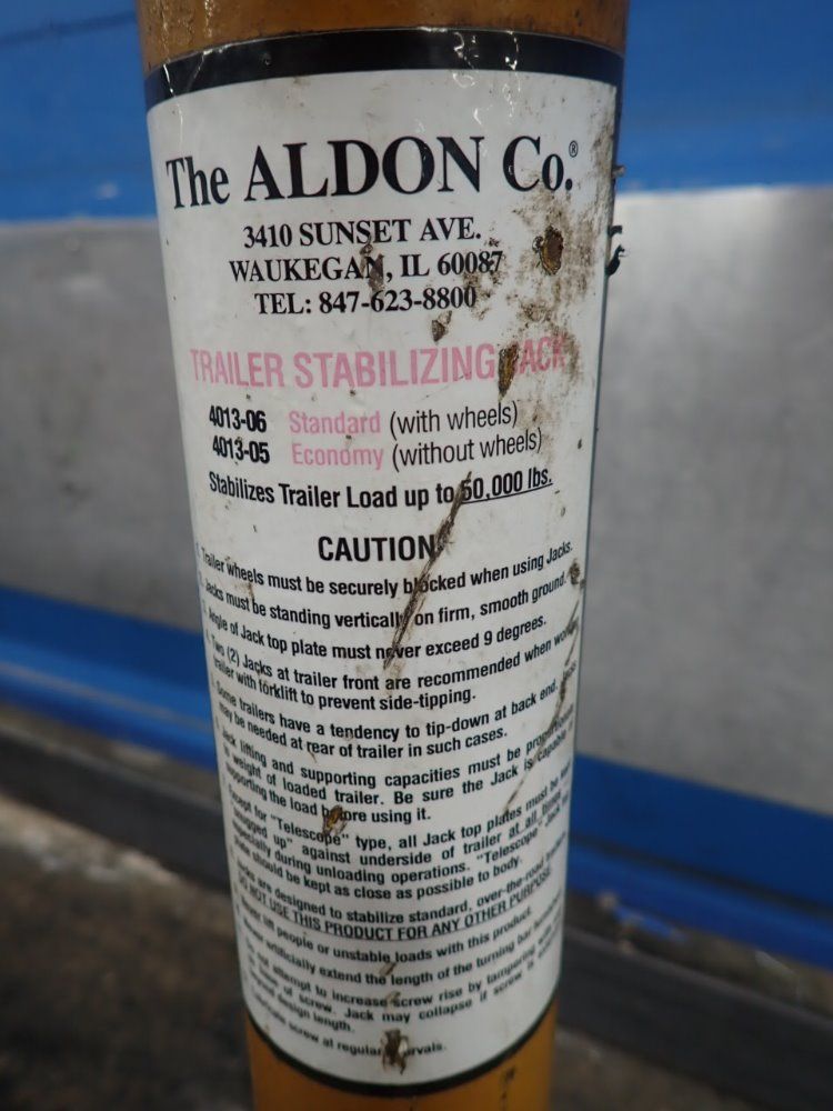 Aldon Co. Trailer Stabilizing Jack